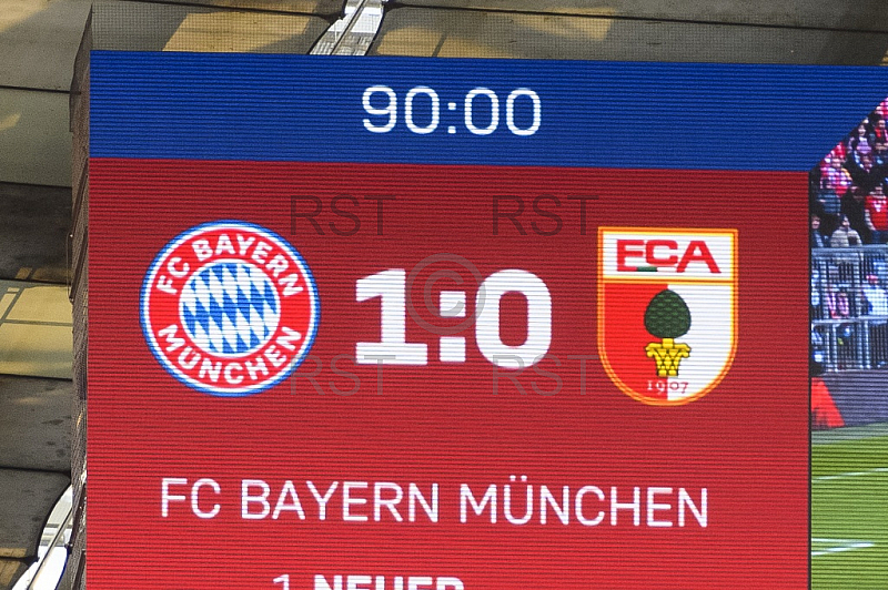 GER, DFB, FC Bayern Muenchen vs. FC Augsburg