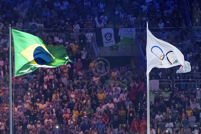 BRA, Eroeffnungsfeier Olympia 2016 - Rio