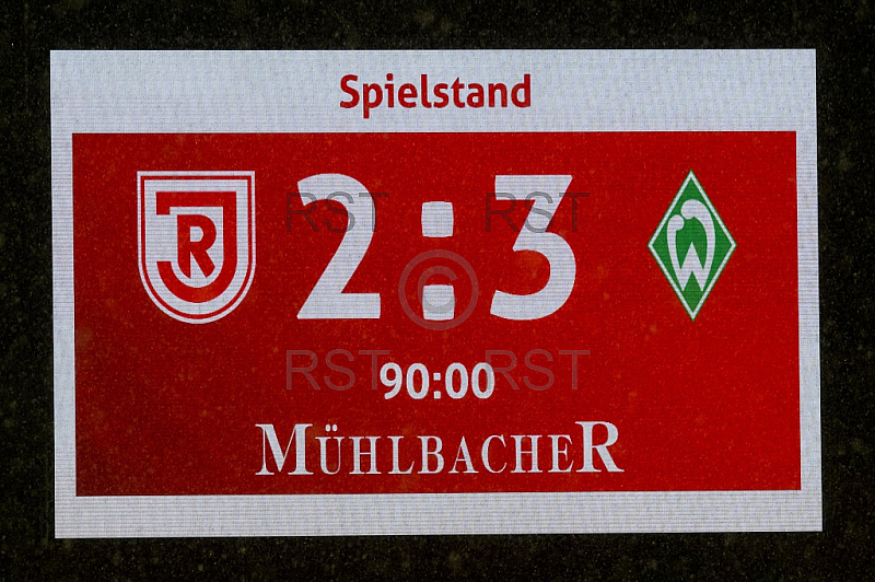 GER, 2.FBL, Jahn Regensburg vs SV Werder Bremen