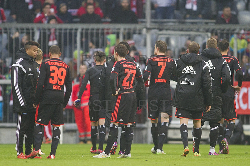 GER, 1.FBL,  FC Bayern Muenchen vs. Hamburger SV