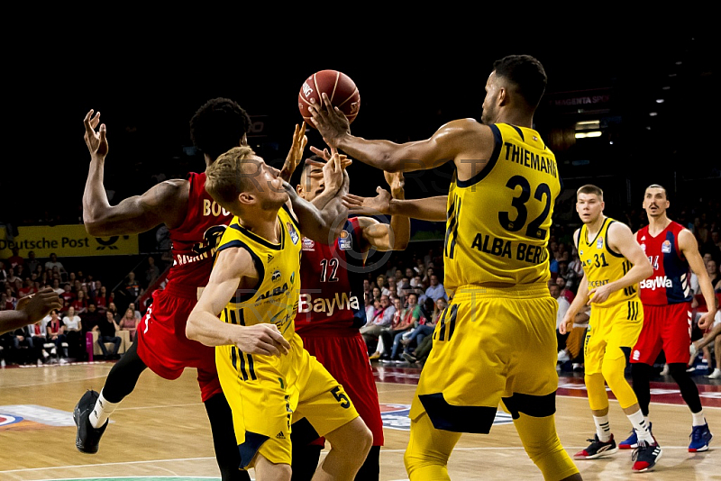 GER, BBL Playoff Finale, Spiel 1, FC Bayern Muenchen vs. Alba Berlin
