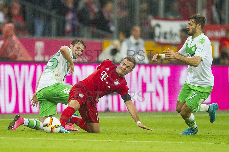 GER, 1.FBL,  FC Bayern Muenchen vs. VFL Wolfsburg