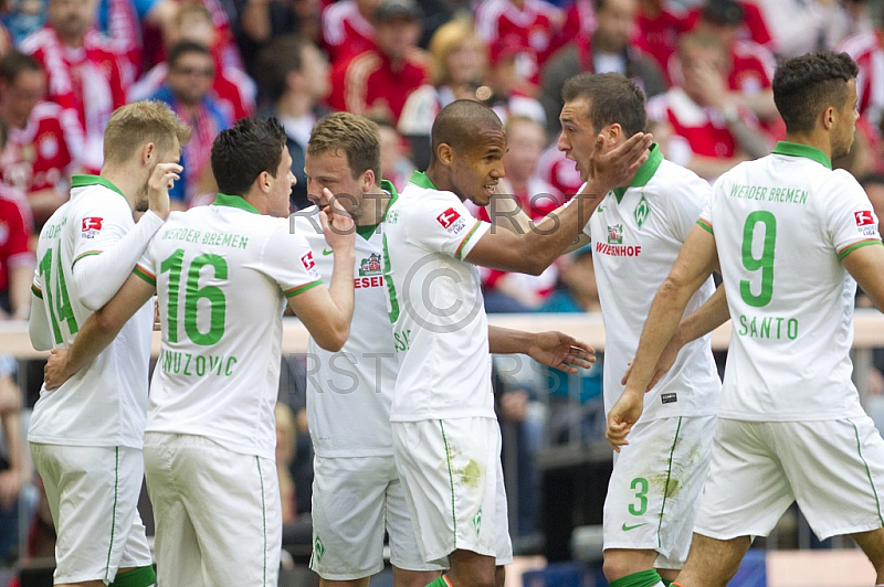 GER, 1.FBL,  FC Bayern Muenchen vs. SV Werder Bremen