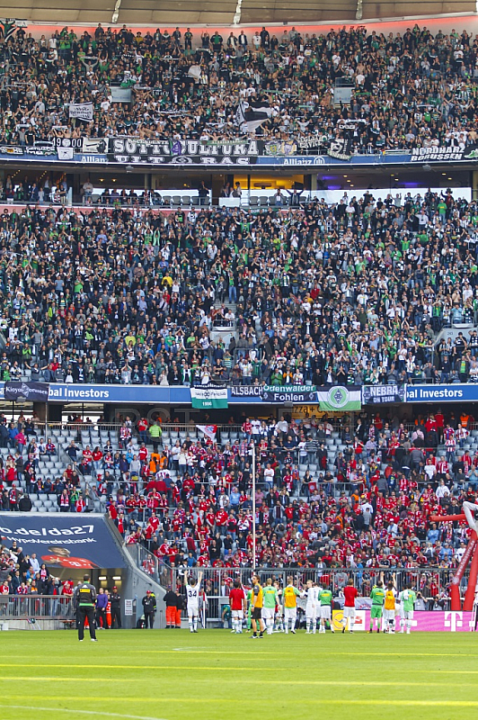 GER, 1.FBL,  FC Bayern Muenchen vs. Borussia Moenchengladbach