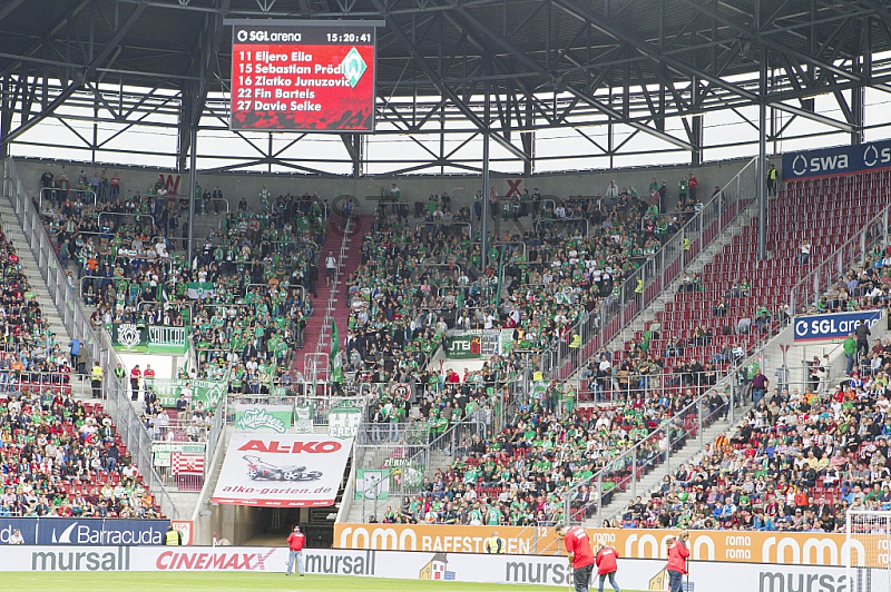 GER, 1.FBL,  FC Augsburg vs. SV Werder Bremen