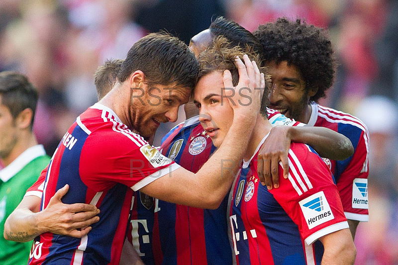 GER, 1.FBL,  FC Bayern Muenchen vs. SV Werder Bremen