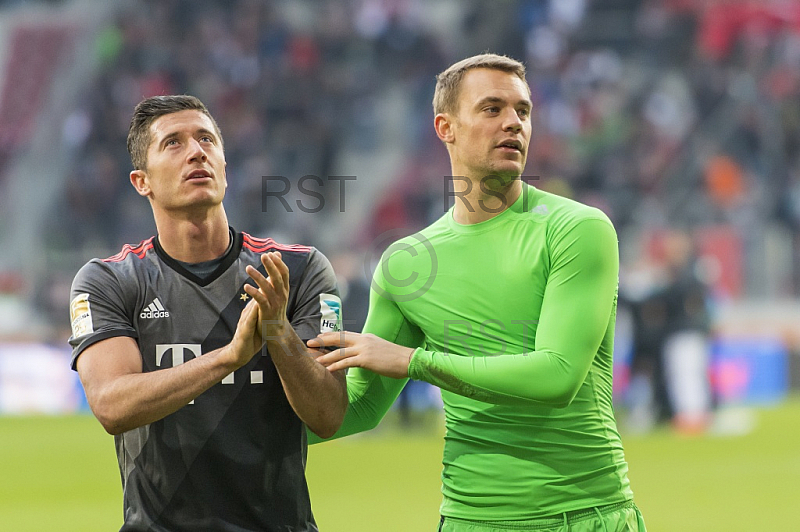 GER, 1.FBL,  FC Augsburg vs FC Bayern Muenchen