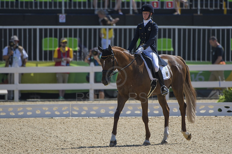 BRA, Olympia 2016 Rio, Pferdesport Dressur - Vielseitigkeitsreiten Tag 1 