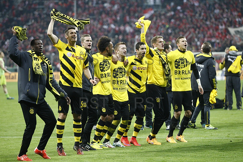 GER, DFB Pokal Halbfinale, FC Bayern Muenchen vs. Borussia Dortmund GER, DFB Pokal Halbfinale, FC Bayern Muenchen vs. Borussia Dortmund