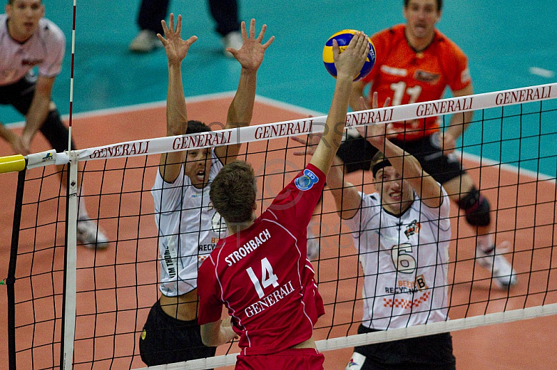 GER, 1.BL Volleyball, Generali Haching vs. Berlin Recycling Voll