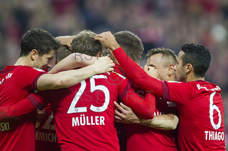 GER, 1.FBL,  FC Bayern Muenchen vs. FC Ingolstadt 04