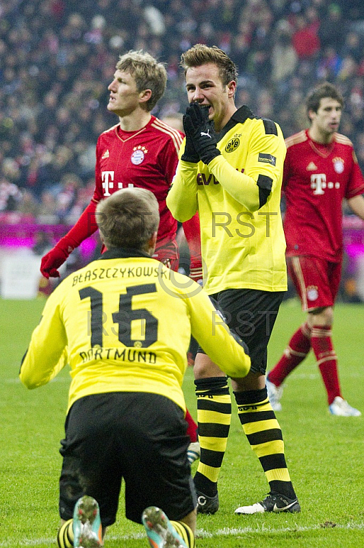 GER, 1.FBL,  FC Bayern Muenchen vs. Borussia Dortmund