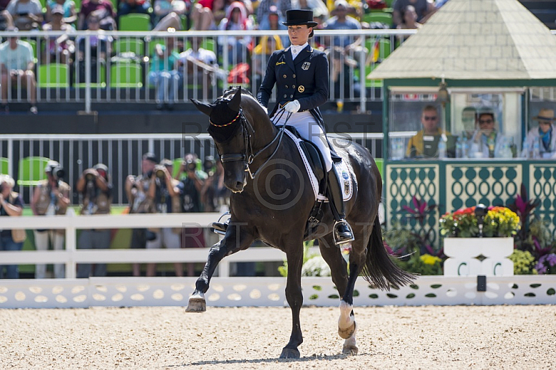 BRA, Olympia 2016 Rio, Reitsport , Dressur EInzel Grand Prix Kuer