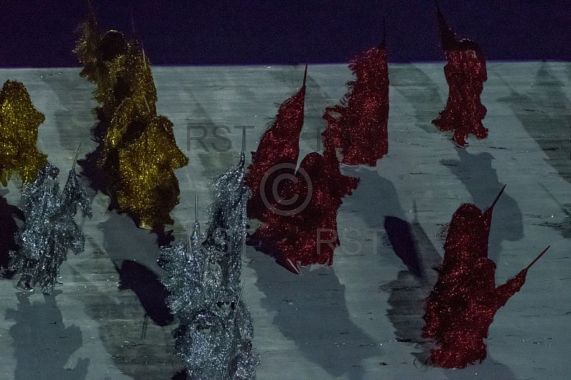 BRA, Eroeffnungsfeier Olympia 2016 - Rio