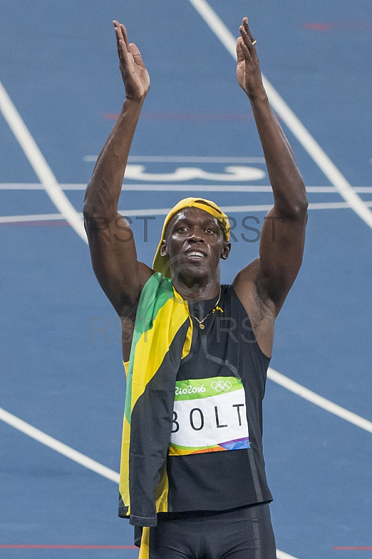 BRA, Olympia 2016 Rio, Leichtathletik, 100 meter Finale der Maenner 