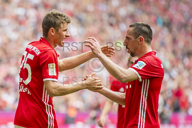 GER, 1.FBL,  FC Bayern Muenchen vs. FC Augsburg 