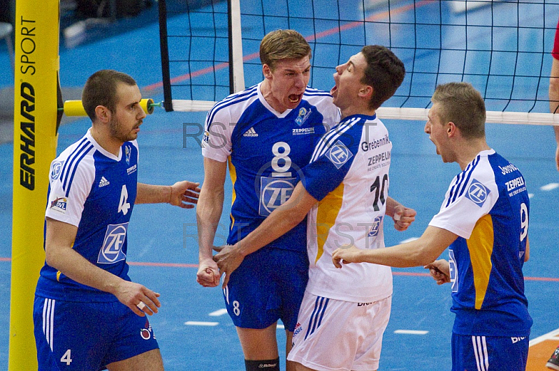 GER, 1.BL Volleyball, Generali Haching vs.  VFB Friedrichshafen