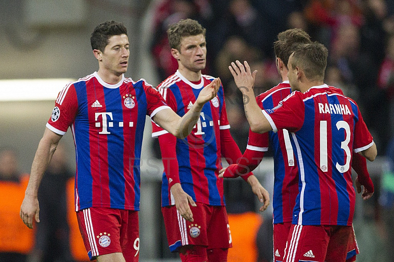 GER, UEFA CL Achtelfinale, FC Bayern Muenchen vs.  Shakhtar Donetsk