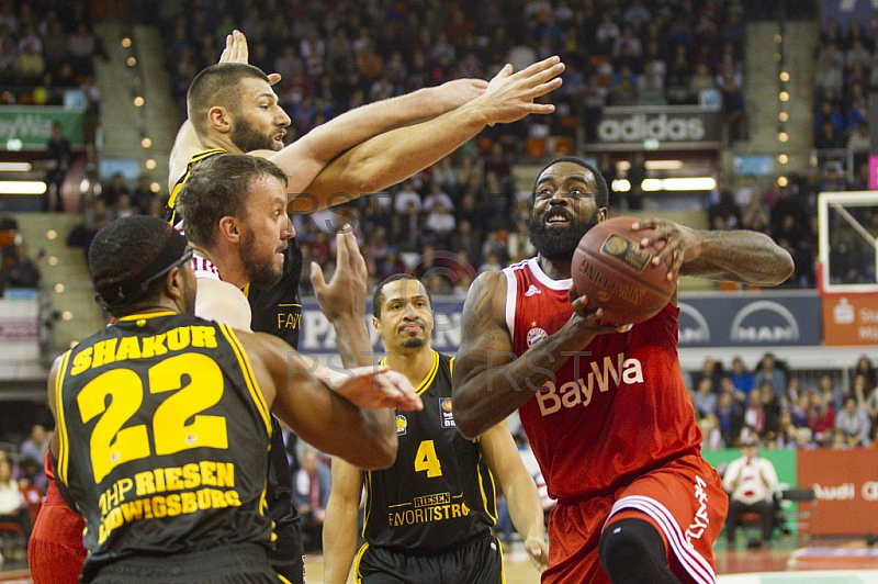 GER, Beko BBL , FC Bayern Muenchen vs. MHP RIESEN Ludwigsburg