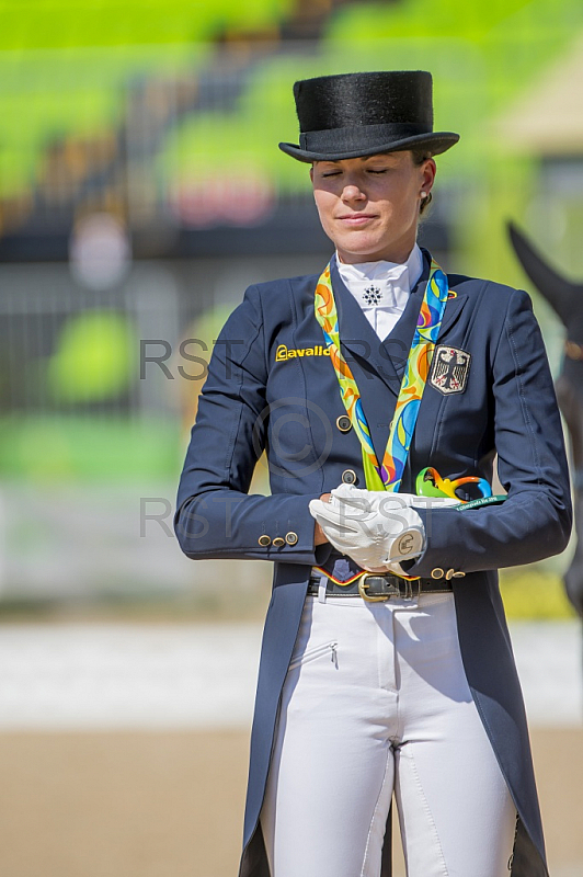 BRA, Olympia 2016 Rio, Reitsport , Dressur EInzel Grand Prix Kuer