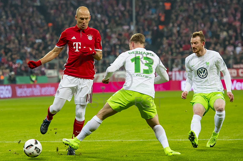 GER,  DFB Pokal 3. Runde,  FC Bayern Muenchen vs. VfL Wolfsburg