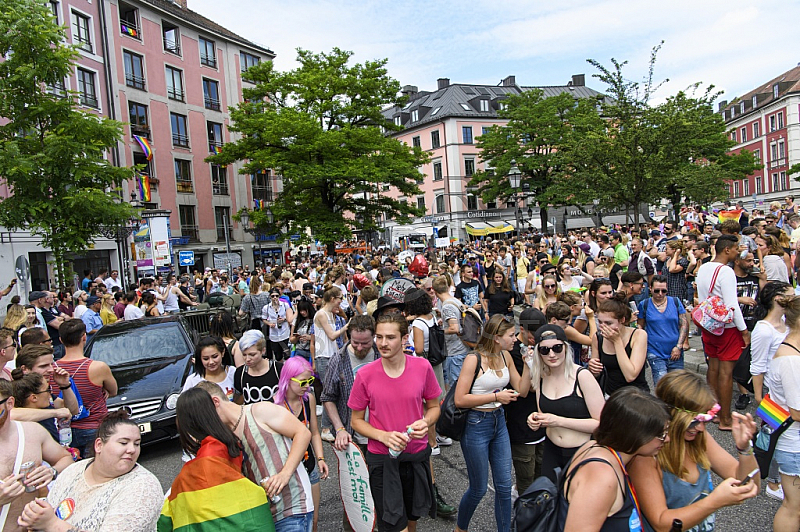 GER, impressionen zur Christopher Street Day  Politparade 2016 