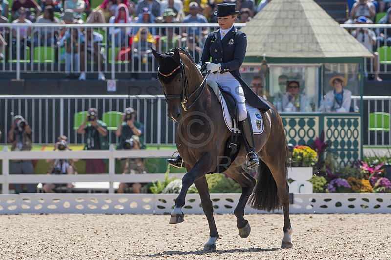 BRA, Olympia 2016 Rio, Reitsport , Dressur EInzel Grand Prix Kuer
