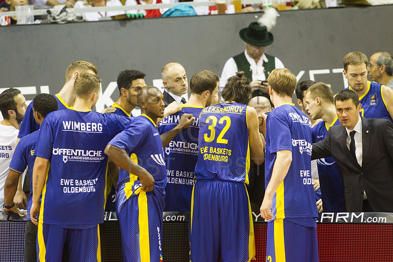 GER, Beko BBL Playoff Halbfinale , FC Bayern Muenchen vs. EWE Baskets Oldenburg