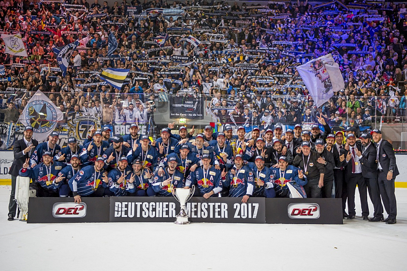 GER, DEL Playoff Finale Spiel 5, EHC Red Bull Muenchen vs. Grizzlys Wolfsburg GER, DEL Playoff Finale Spiel 5, EHC Red Bull Muenchen vs. Grizzlys Wolfsburg