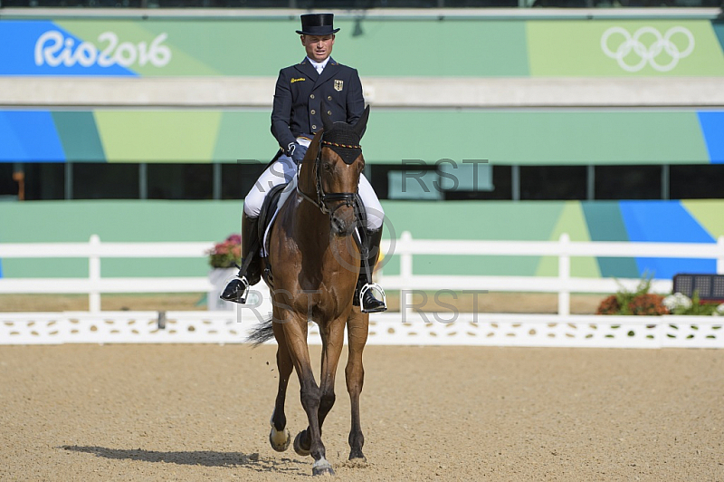 BRA, Olympia 2016 Rio, Pferdesport Dressur - Vielseitigkeitsreiten Tag 1 
