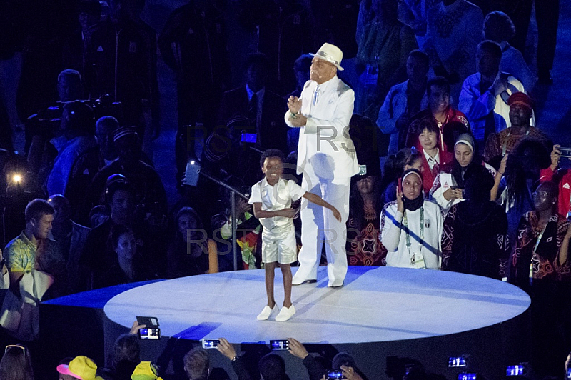 BRA, Eroeffnungsfeier Olympia 2016 - Rio