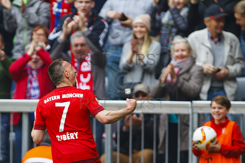 GER, 1.FBL,  FC Bayern Muenchen vs. Eintracht Frankfurt