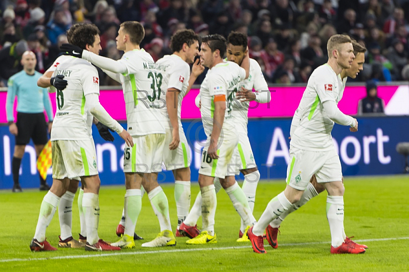 GER, 1.FBL,  FC Bayern Muenchen vs. SV Werder Bremen