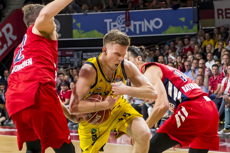 GER, BBL Playoff Finale, Spiel 1, FC Bayern Muenchen vs. Alba Berlin
