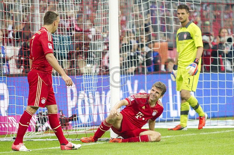 GER, 1.FBL,  FC Bayern Muenchen vs. VfB Stuttgart