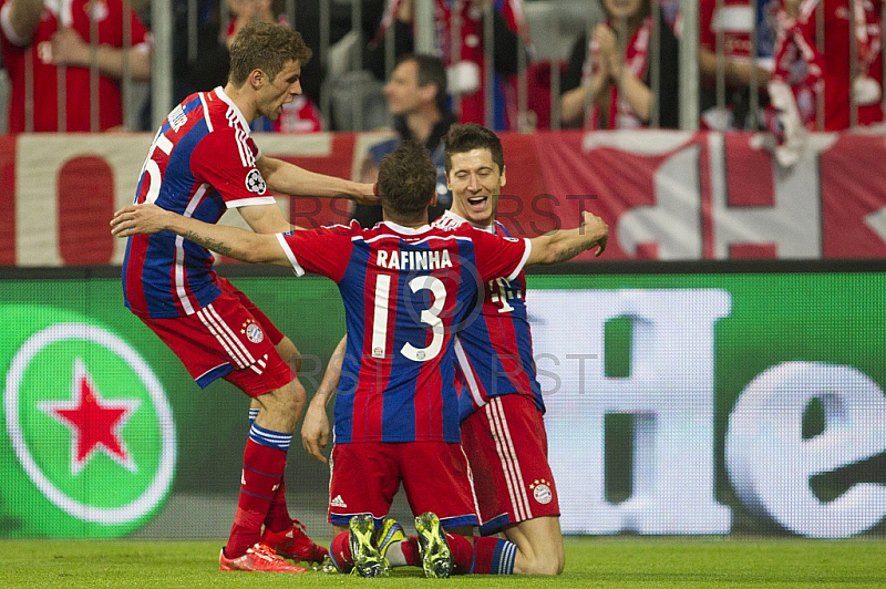 GER, UEFA CL Viertelfinale, FC Bayern Muenchen vs. FC Porto