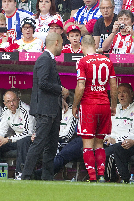 GER, 1.FBL,  FC Bayern Muenchen vs . Hertha BSC