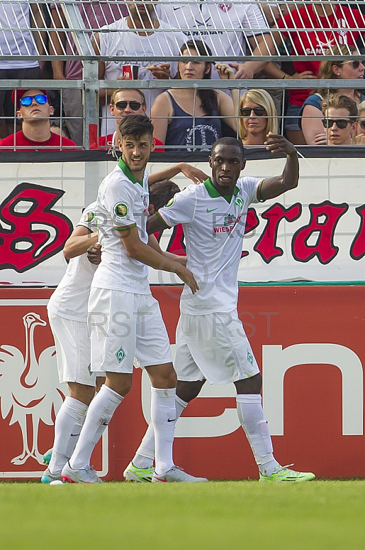 GER, DFB Pokal ,  Wuerzburger Kickers  vs. SV Werder Bremen
