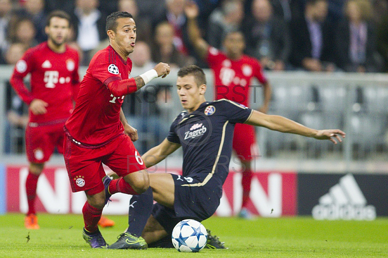 GER, UEFA CL,  FC Bayern Muenchen (GER) vs. GNK Dinamo Zagreb (CRO)
