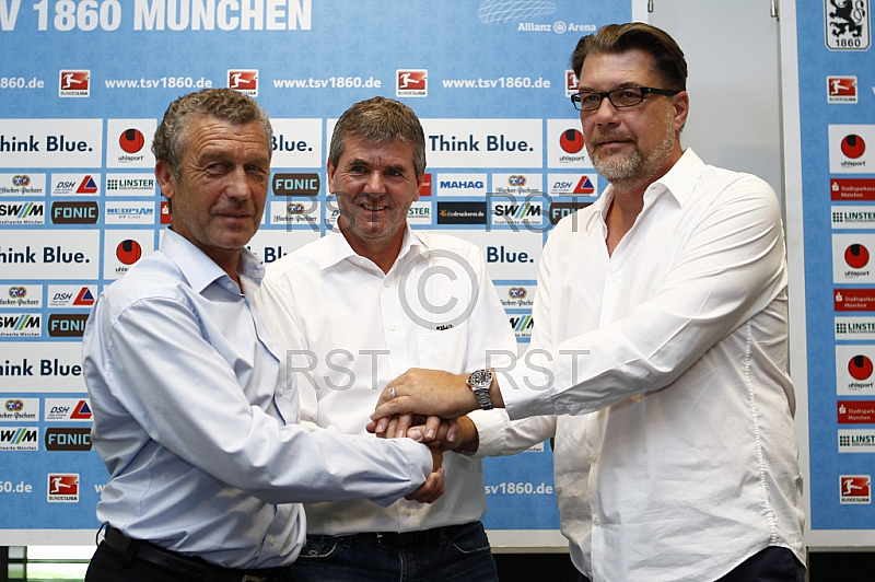 GER, 2.FBL, Trainervorstellung Friedhelm Funkel beim TSV 1860