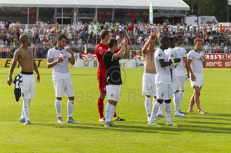 GER, DFB Pokal ,  Wuerzburger Kickers  vs. SV Werder Bremen