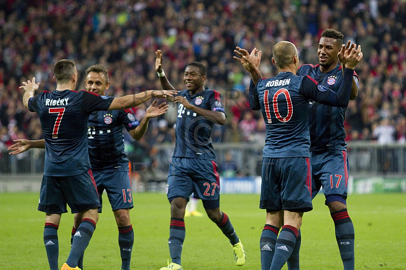 GER, UEFA CL, FC Bayern Muenchen vs. ZSKA Moskau