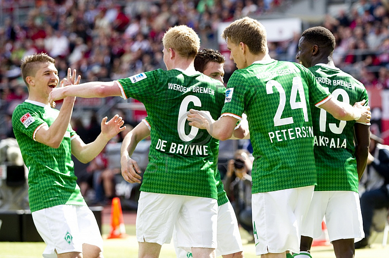 GER, 1.FBL, 1. FC Nuernberg vs Werder Bremen