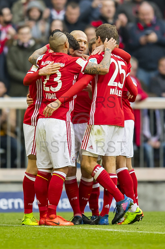 GER, 1.FBL,  FC Bayern Muenchen vs. Eintracht Frankfurt