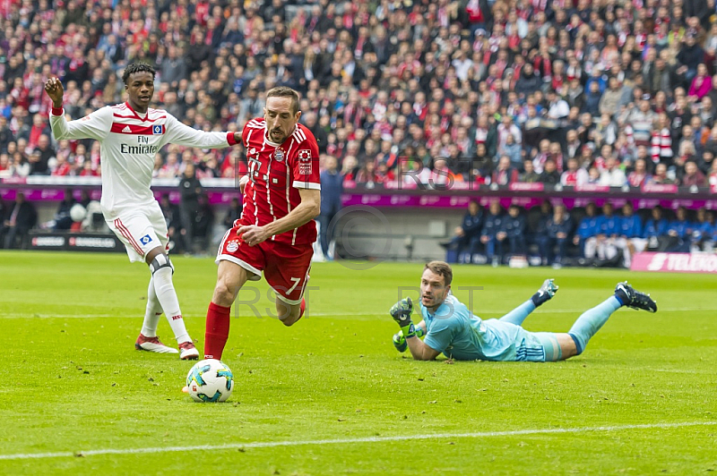 GER, 1.FBL,  FC Bayern Muenchen vs. Hamburger SV