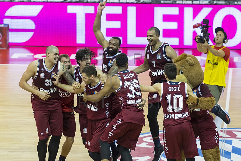 GER, BBL Finale, Spiel 5, FC Bayern Muenchen vs. Alba Berlin 