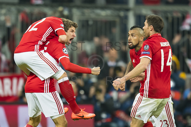 GER, UEFA CL, FC Bayern Muenchen (GER) vs FC Arsenal (GBR)
