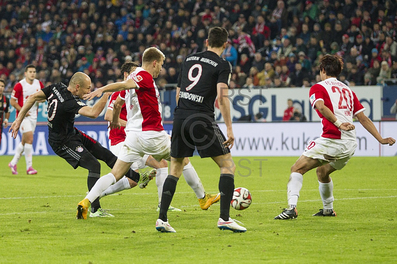 GER, 1.FBL,  FC Augsburg vs. FC Bayern Muenchen