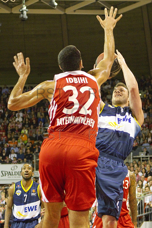 GER, Beko BBL, Playoff Halbfinale, FC Bayern Muenchen vs. EWE Baskets Oldenburg
