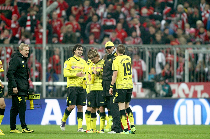 GER, 1.FBL,  FC Bayern Muenchen vs. Borussia Dortmund